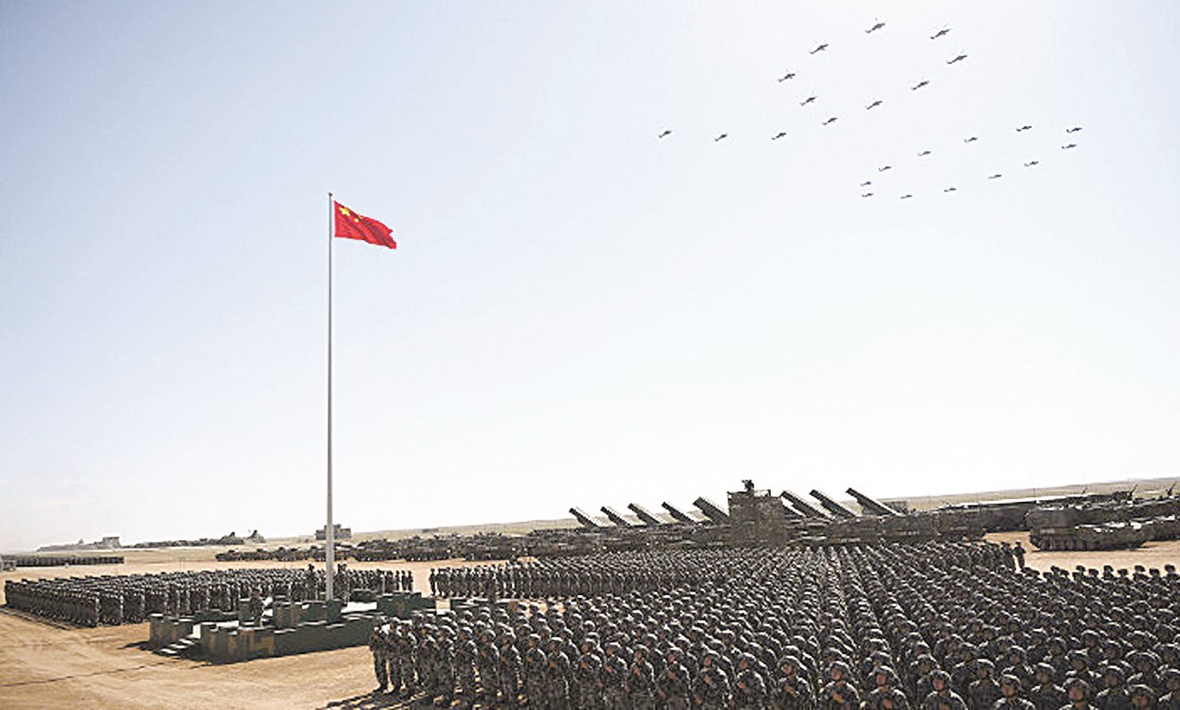 u062cu0627u0646u0628 u0645u0646 u0627u0644u0639u0631u0636 u0627u0644u0639u0633u0643u0631u064a u0627u0644u0635u064au0646u064a (u0631u0648u0633u064au0627 u0627u0644u064au0648u0645)