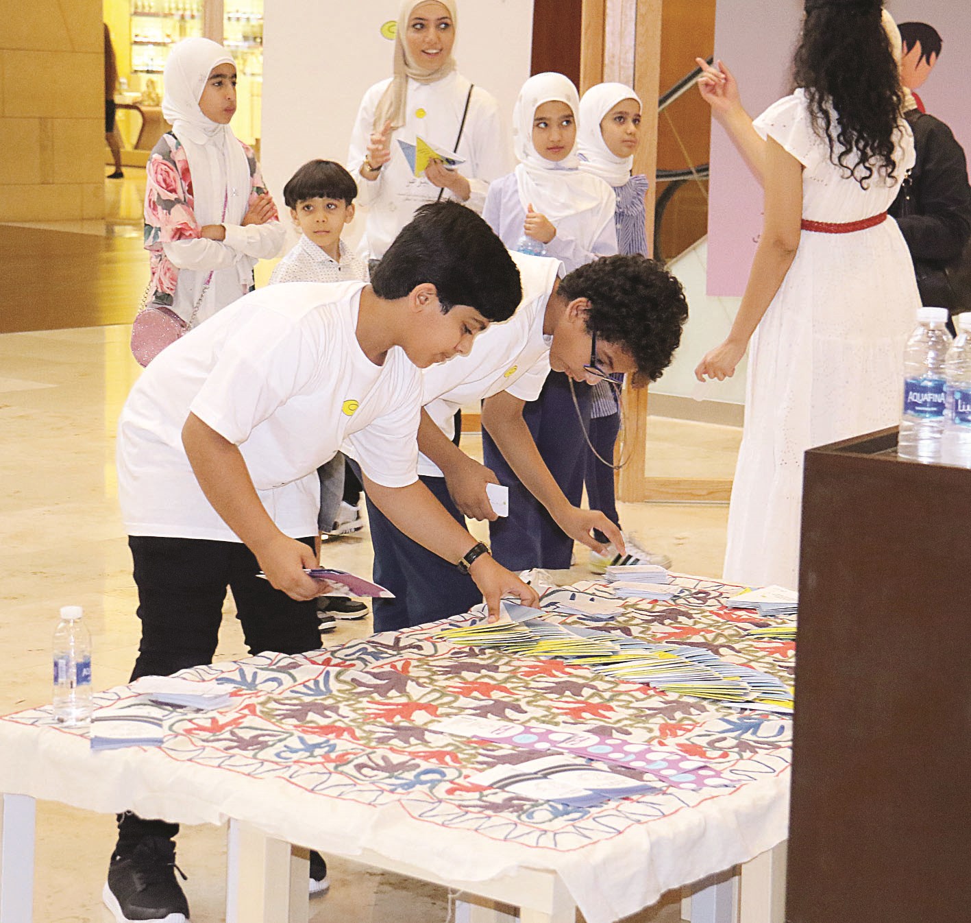 مشاركة الأطفال في الحملة