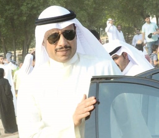 لحظة وصول رئيس مجلس الأمة مرزوق الغانم