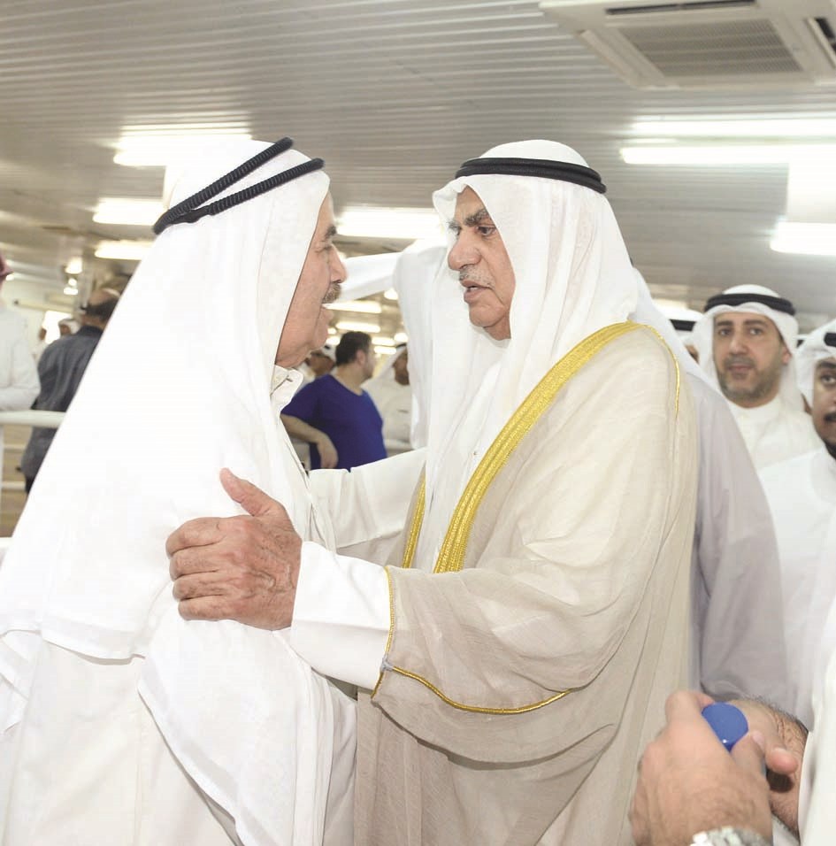 أحمد السعدون يعزي