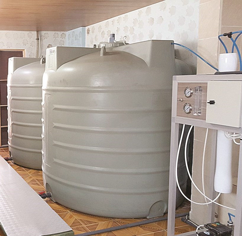 محطة تكرير المياه في شرق لبنان