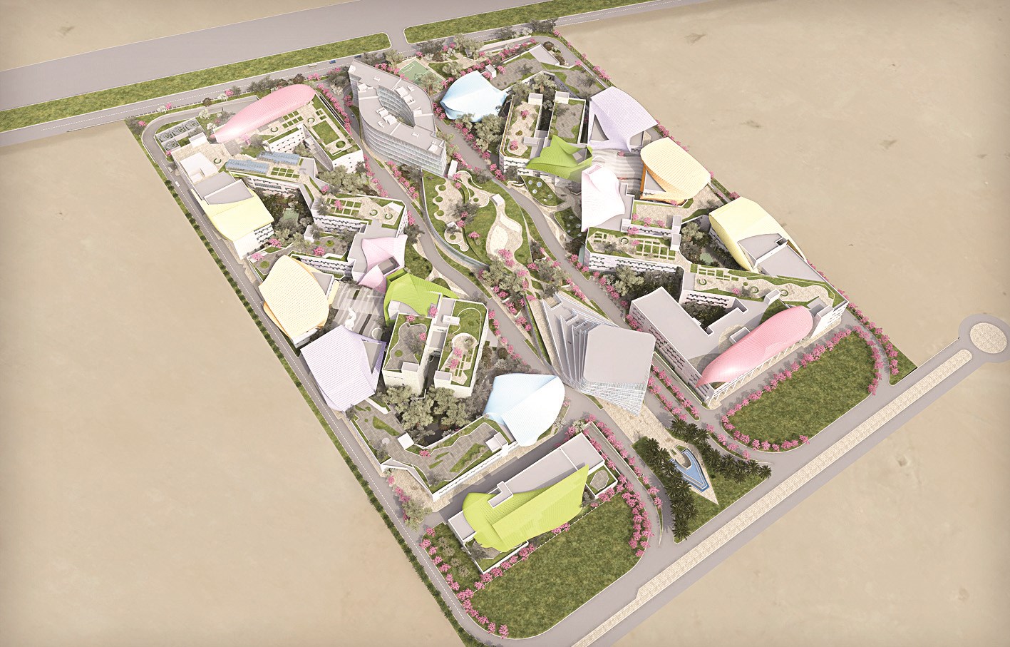 نموذج آخر لأحد المجمعات