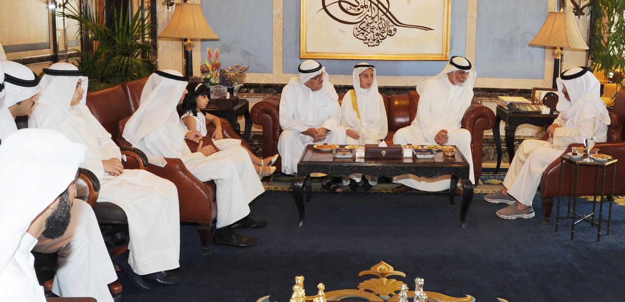 u0633u0645u0648 u0631u0626u064au0633 u0645u062cu0644u0633 u0627u0644u0648u0632u0631u0627u0621 u0645u0633u062au0642u0628u0644u0627 u0630u0648u064a u0627u0644u0634u0647u064au062fu064au0646 u0627u0644u0639u0644u064a u0648u0627u0644u062du0633u064au0646u064a (u0643u0648u0646u0627)