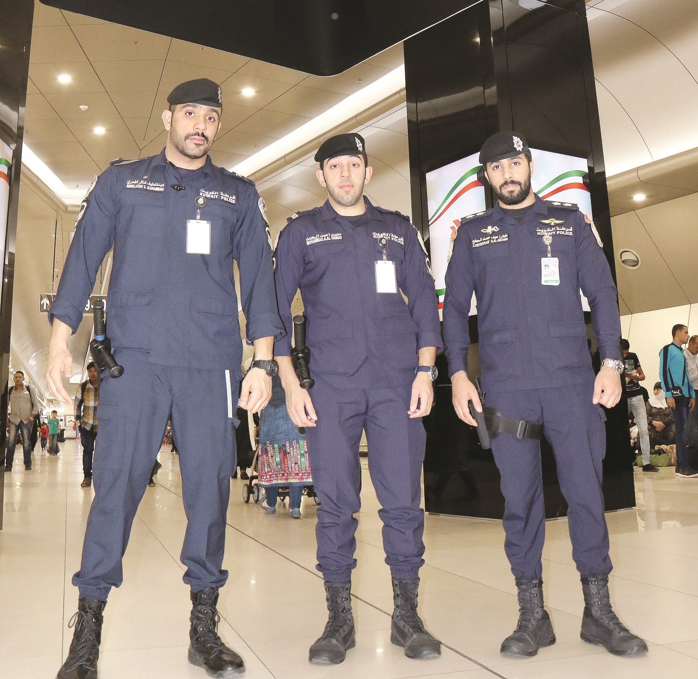 عناصر من قوة الإسناد الأمني