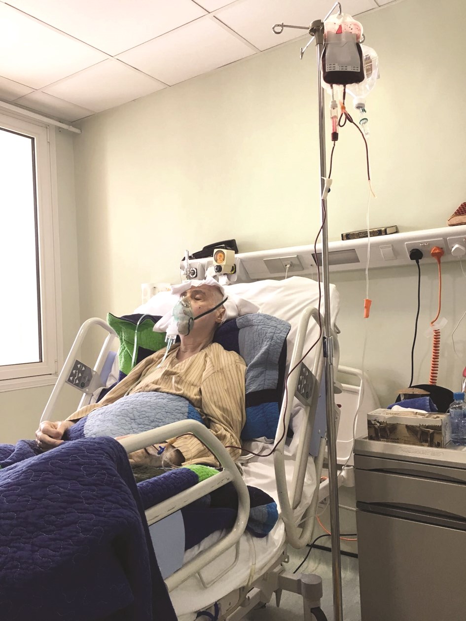 الراحل في أيامه الأخيرة