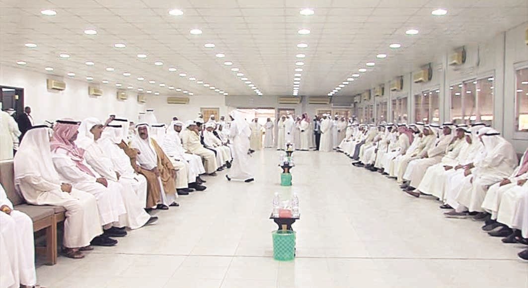 جانب من المُعزين