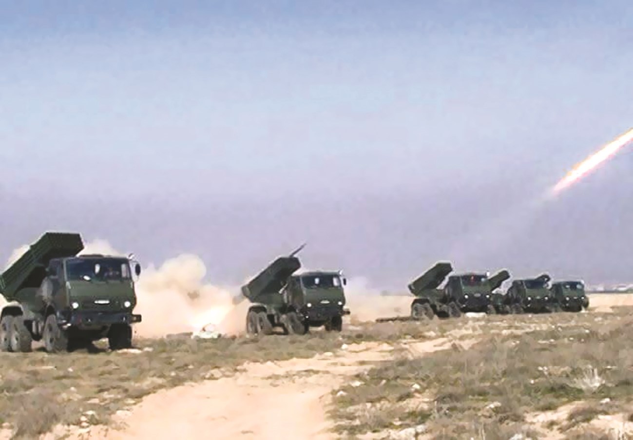 u0642u0635u0641 u0635u0644u0631u0648u062eu064a u0644u0628u0646u0627u0646u064a u0639u0644u0649 u0645u0648u0627u0642u0639 u00abu062fu0627u0639u0634u00bb u0641u064a u062cu0631u0648u062f u0631u0627u0633 u0628u0639u0644u0628u0643