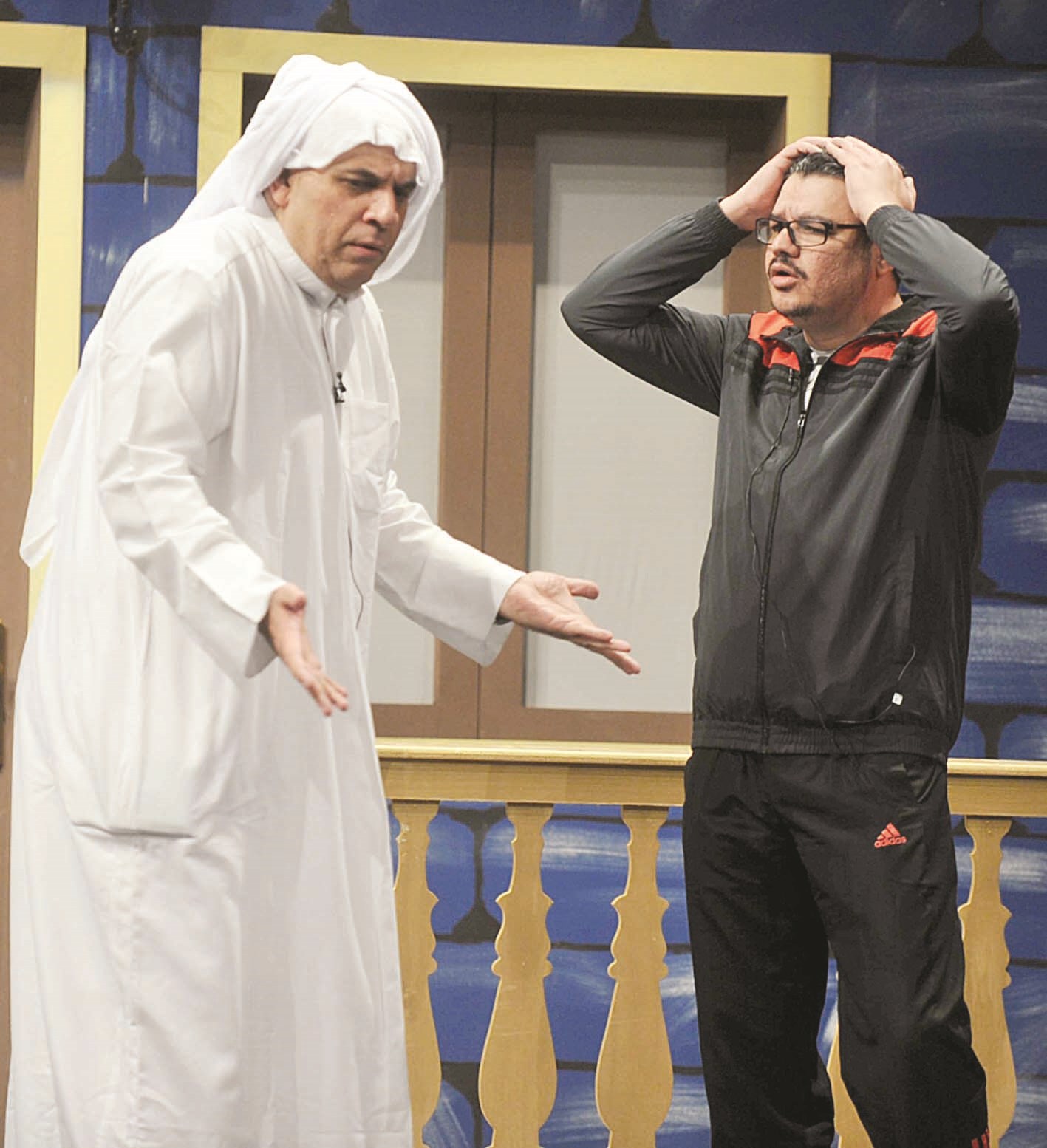 عماد العكاري وخالد المفيدي في... «الشاليه»