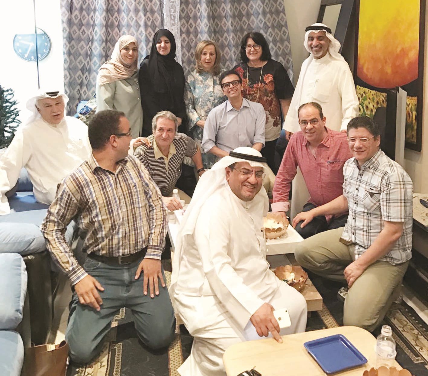 أعضاء الصالون الثقافي