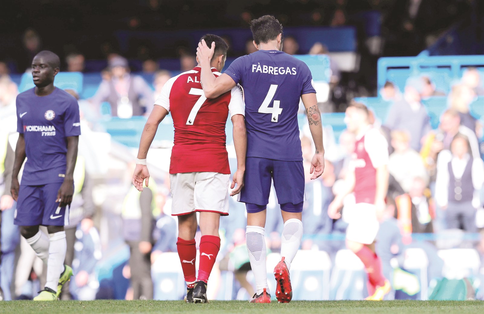 u0641u0627u0628u0631u064au063au0627u0633 u0646u062cu0645 u062au0634u0644u0633u064a u0648u0633u0627u0646u0634u064au0632 u0646u062cu0645 u0623u0631u0633u0646u0627u0644 u00abu062du0628u0627u064au0628u00bb... u0628u0639u062f u0645u0628u0627u0631u0627u0629 u0623u0645u0633 (u0631u0648u064au062au0631u0632)