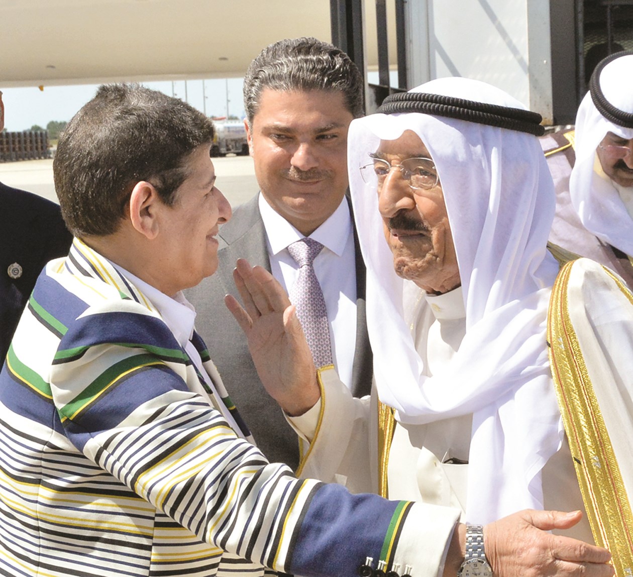 صاحب السمو وترحيب من رشا الحمود