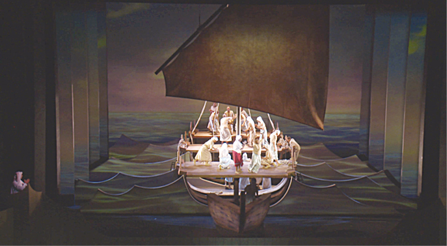 من لوحات «مذكرات بحار»