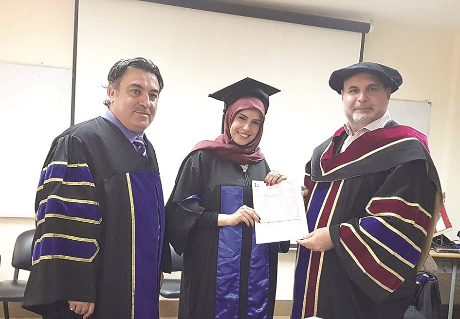 u0623u0645u0644 u062au062au0633u0644u0645 u0634u0647u0627u062fu0629 u0627u0644u062fu0643u062au0648u0631u0627u0647