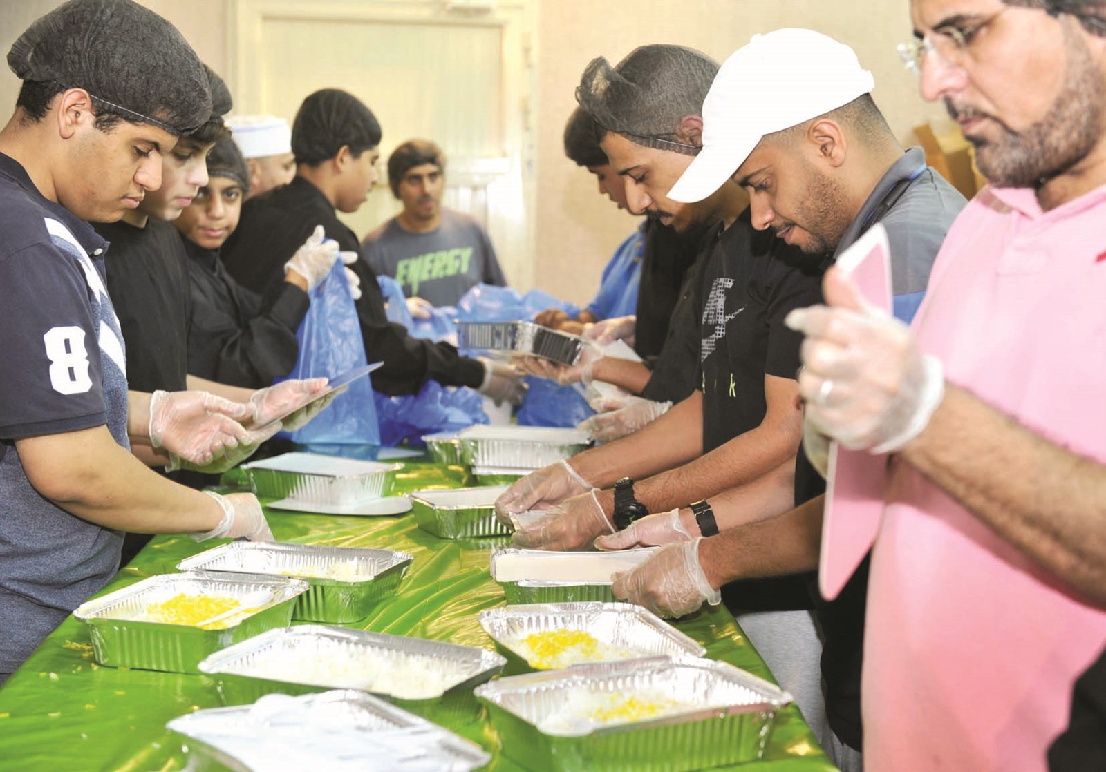 تجهيز وجبات