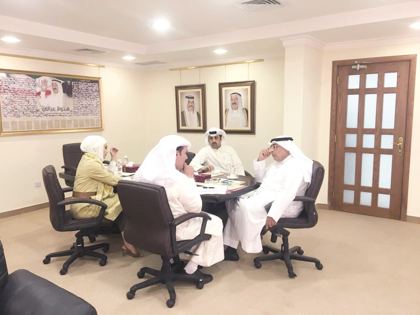 المقصيد يناقش مع التنسيق خريطة الوظائف الشاغرة