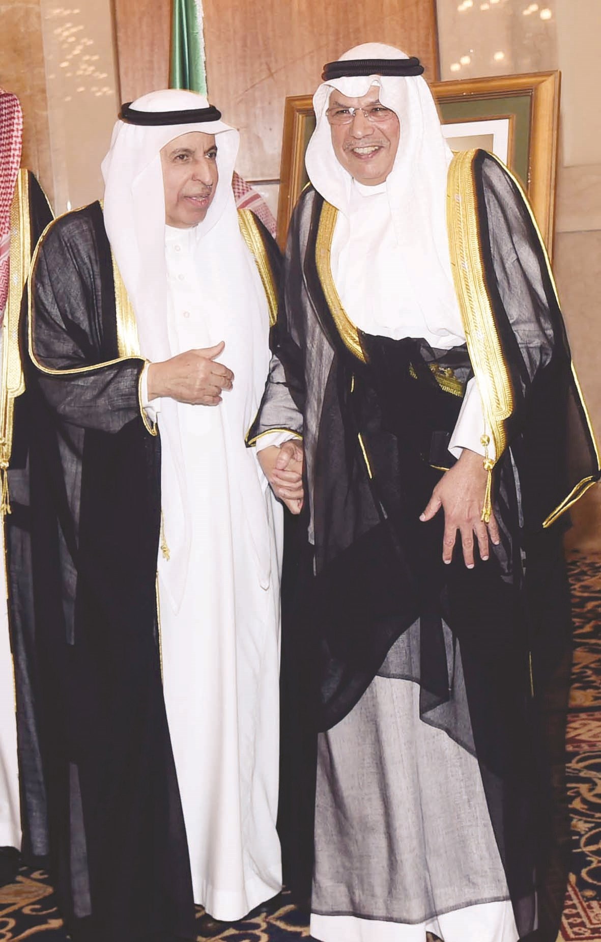 خالد الجراح والسفير السعودي
