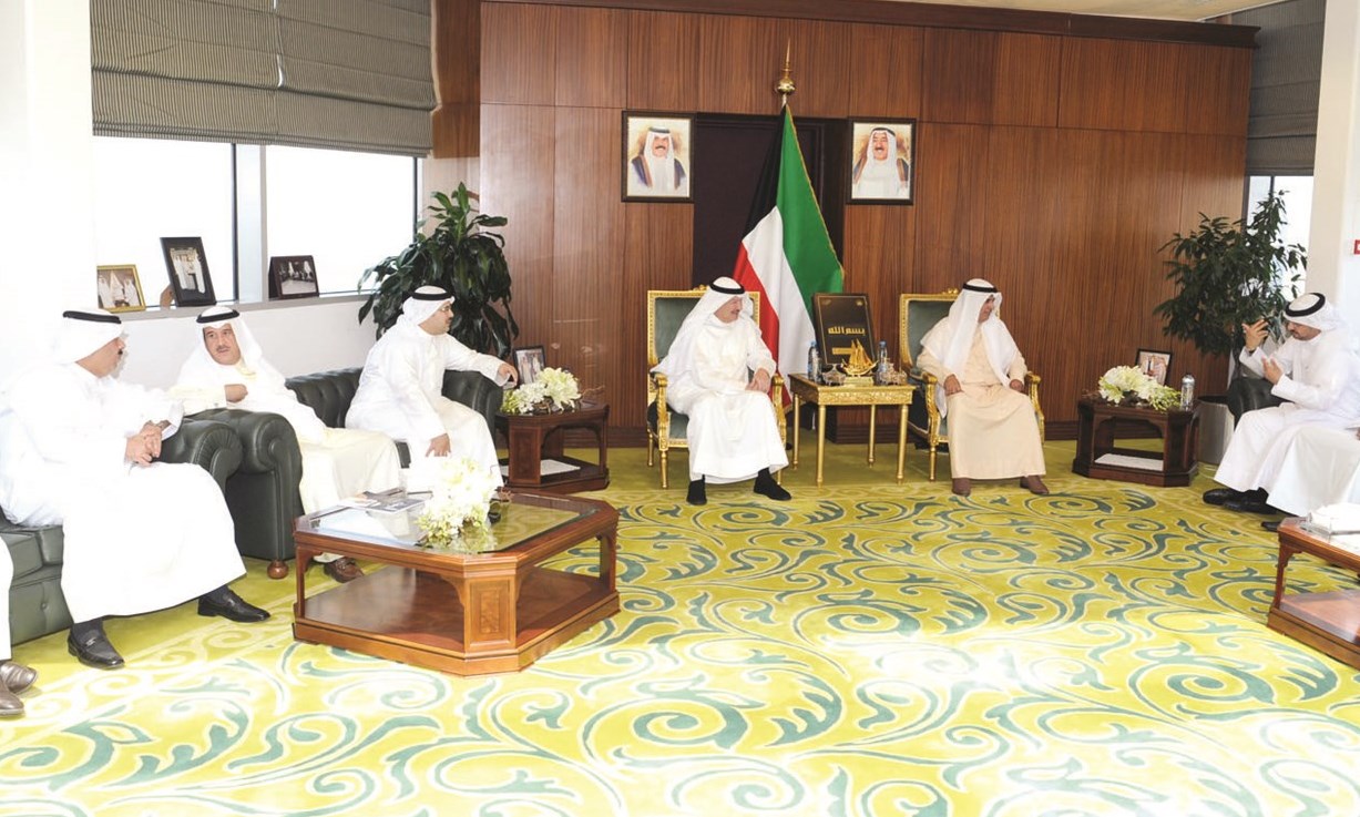 جانب من حفل الاستقبال (تصوير طارق عزالدين)