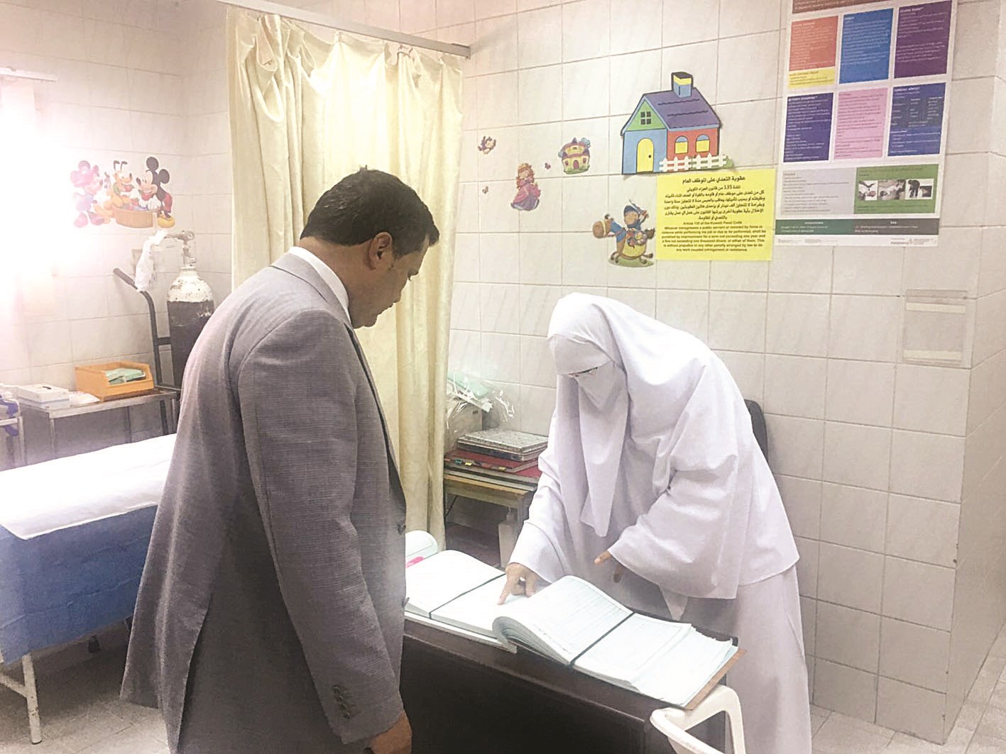 وزير الصحة يتفقد سير العمل في مستوصف سلوى