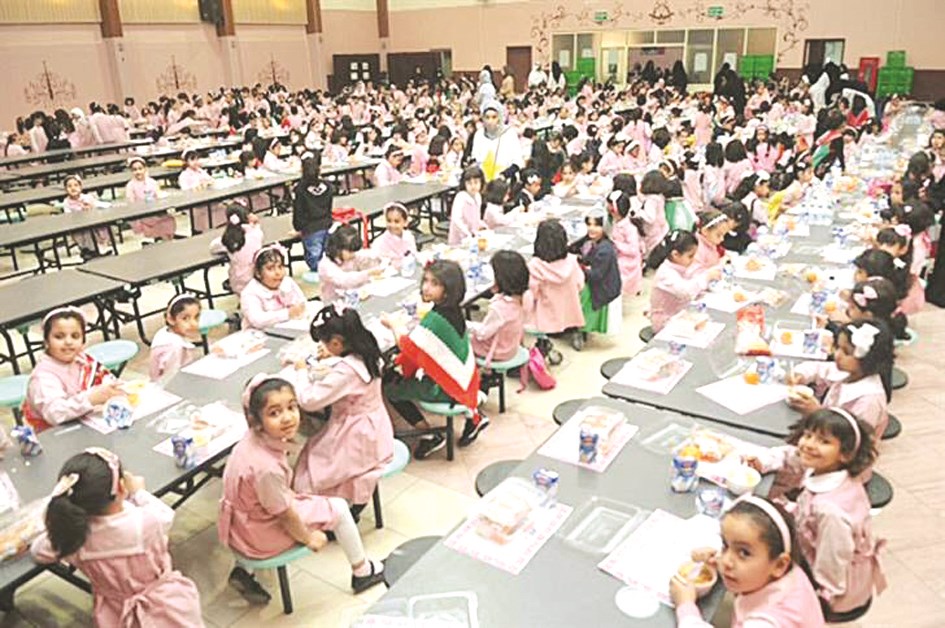 وجبات المدارس الابتدائية استثمار لشركات التغذية