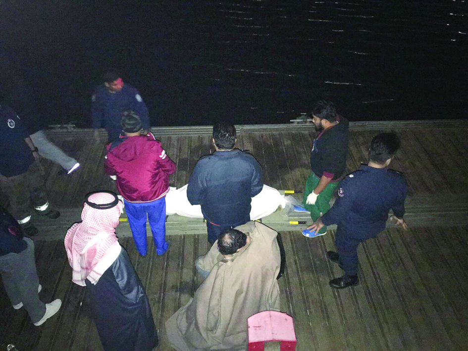 ... وأمام جثة المواطن