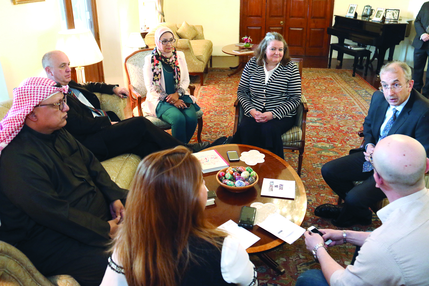 u0627u0644u0633u0641u064au0631 u0627u0644u0628u0631u064au0637u0627u0646u064a u0641u064a u0627u0644u0645u0624u062au0645u0631 u0627u0644u0635u062du0627u0641u064a   t (u062au0635u0648u064au0631 u0628u0633u0627u0645 u0632u064au062fu0627u0646)