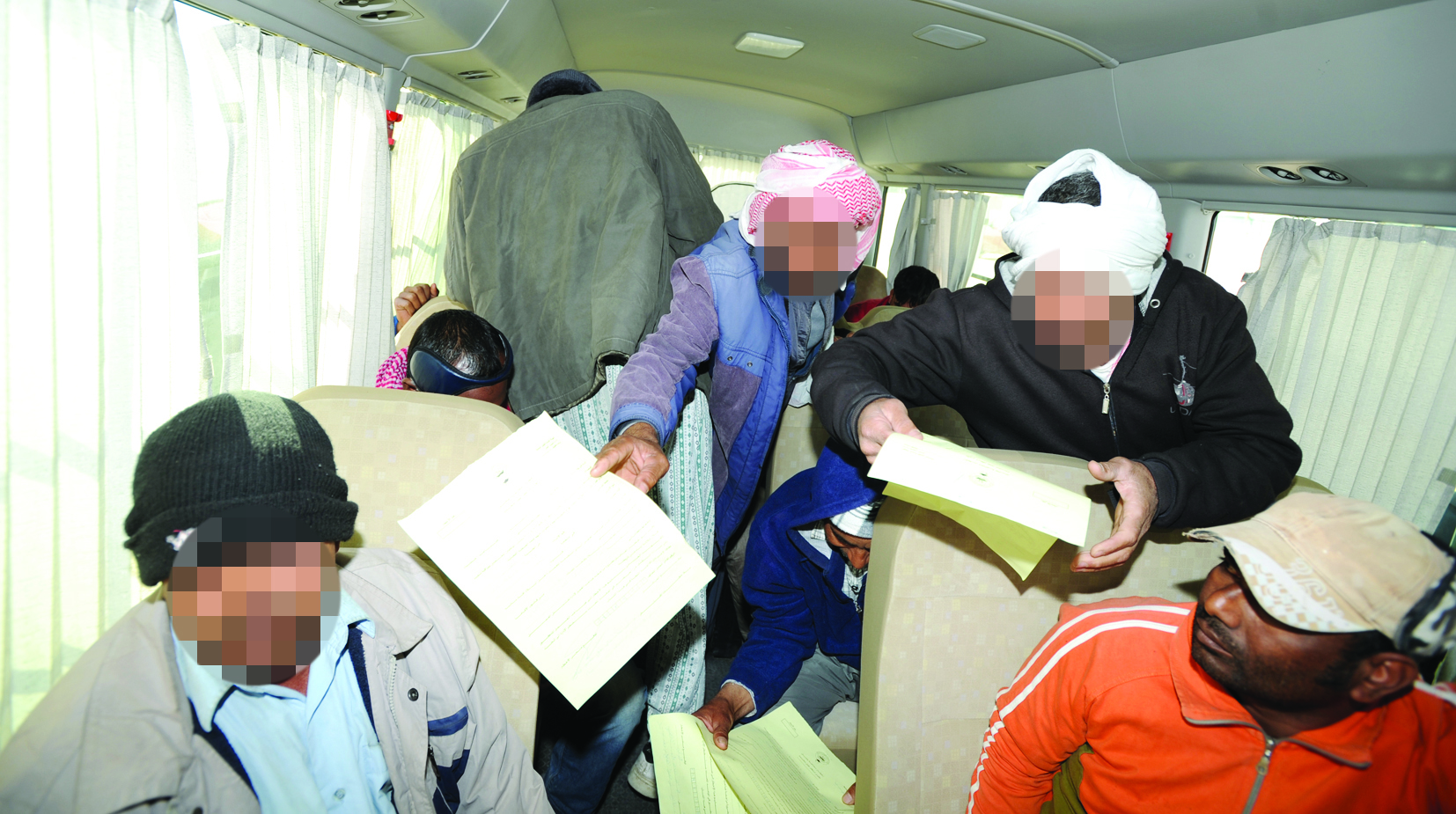 توزيع الإنذارات والإخطارات على المخالفين