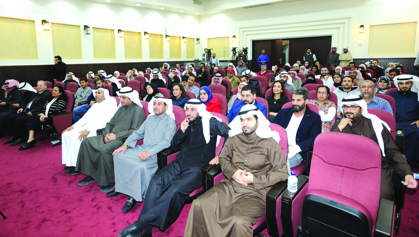 جانب من الحضور	 (تصوير كرم ذياب)