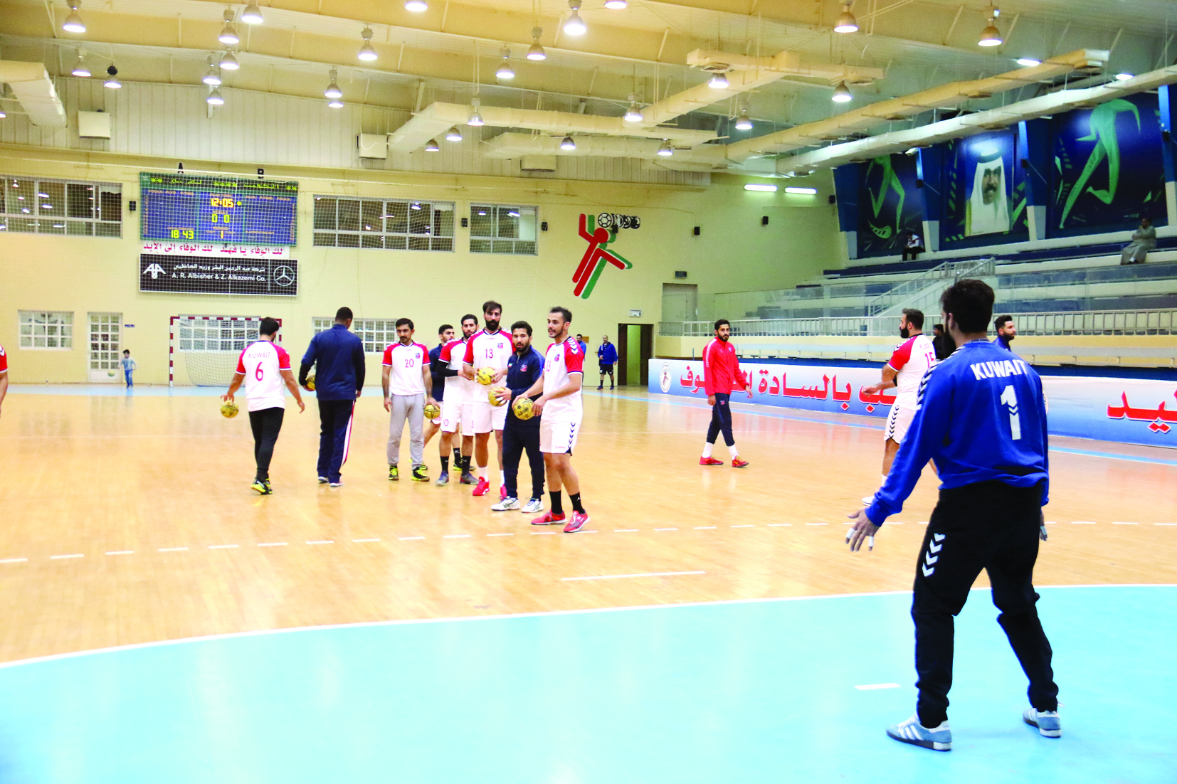 u062du0636u0631 u0644u0627u0639u0628u0648 u00abu0627u0644u0643u0648u064au062au00bb... u0648u063au0627u0628 u0627u0644u0639u0631u0628u064a   t(u062au0635u0648u064au0631 u0628u0633u0627u0645 u0632u064au062fu0627u0646)