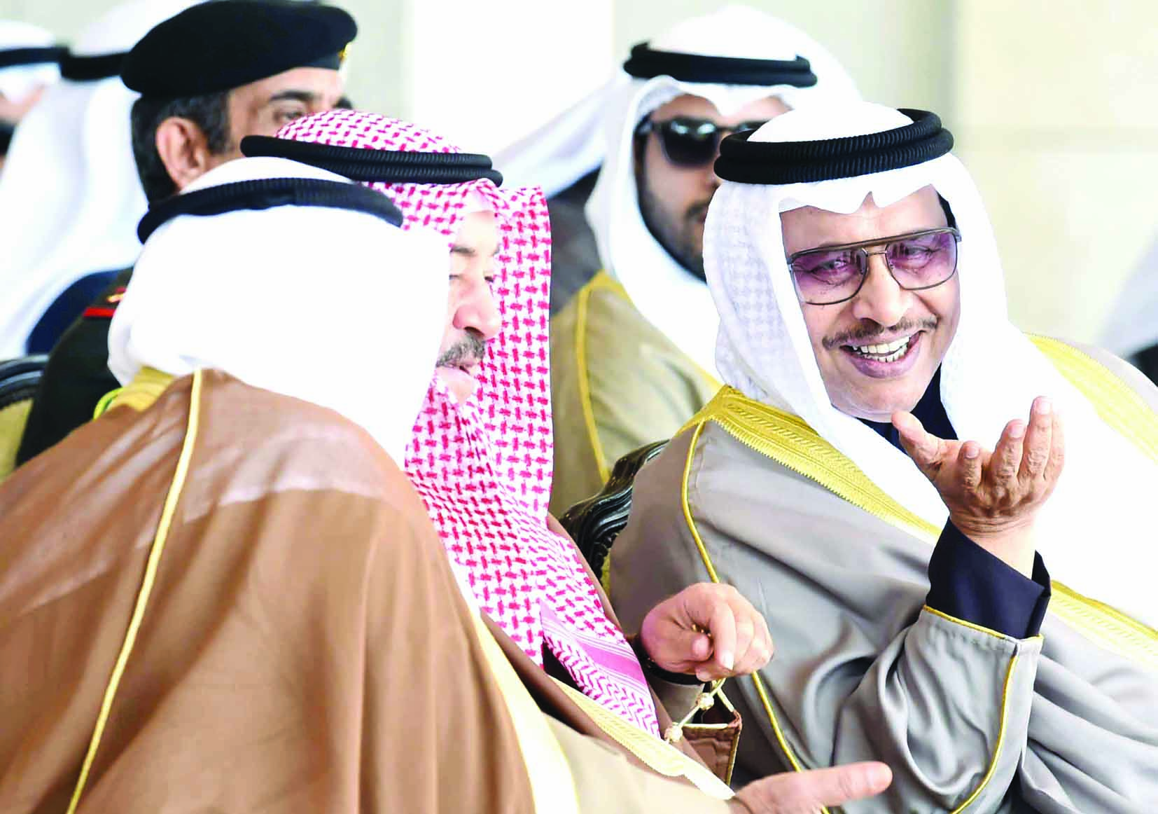 المبارك في حديث باسم مع الحضور