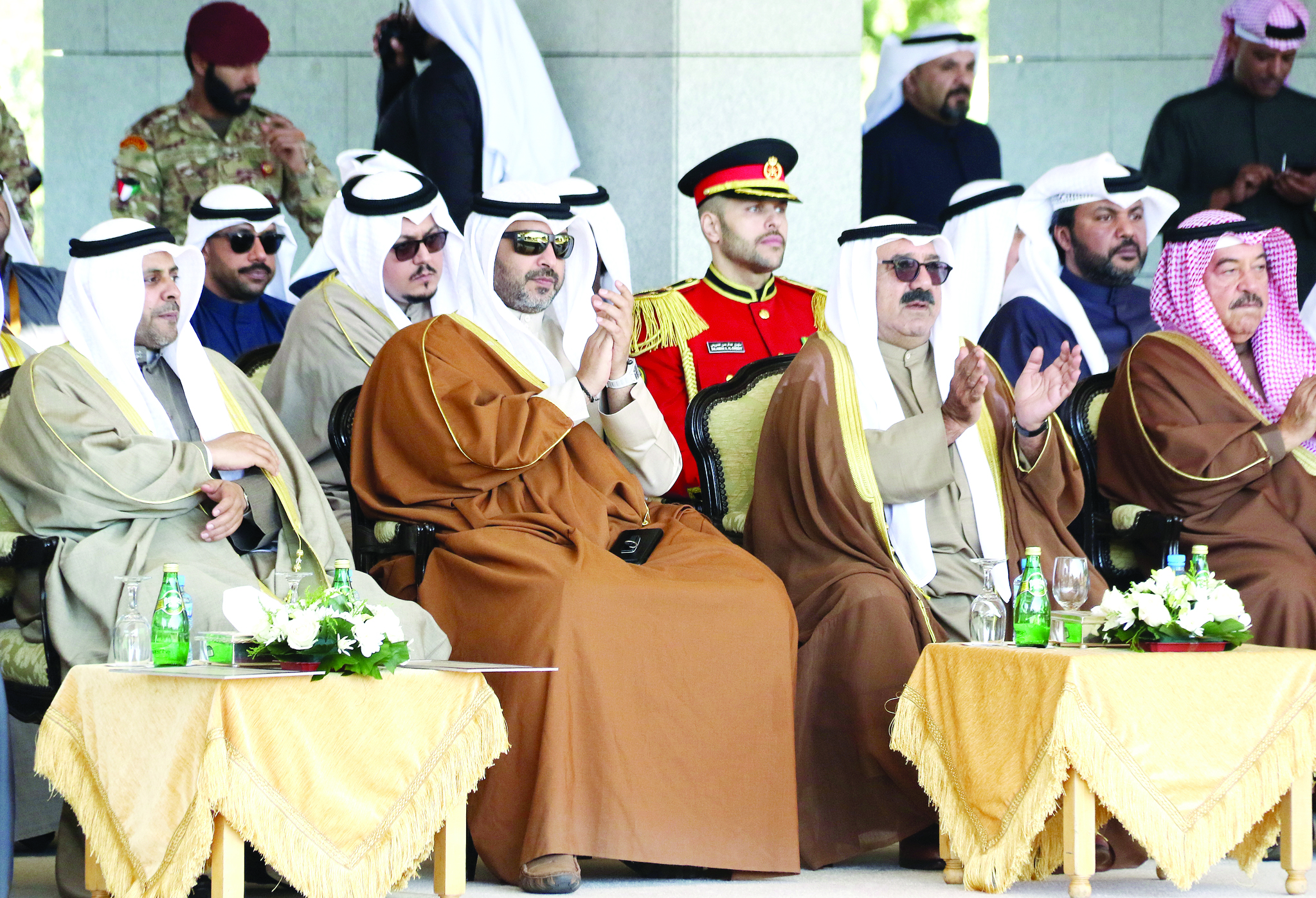 ناصر الصباح ومحمد العبدالله ومحمد الجبري