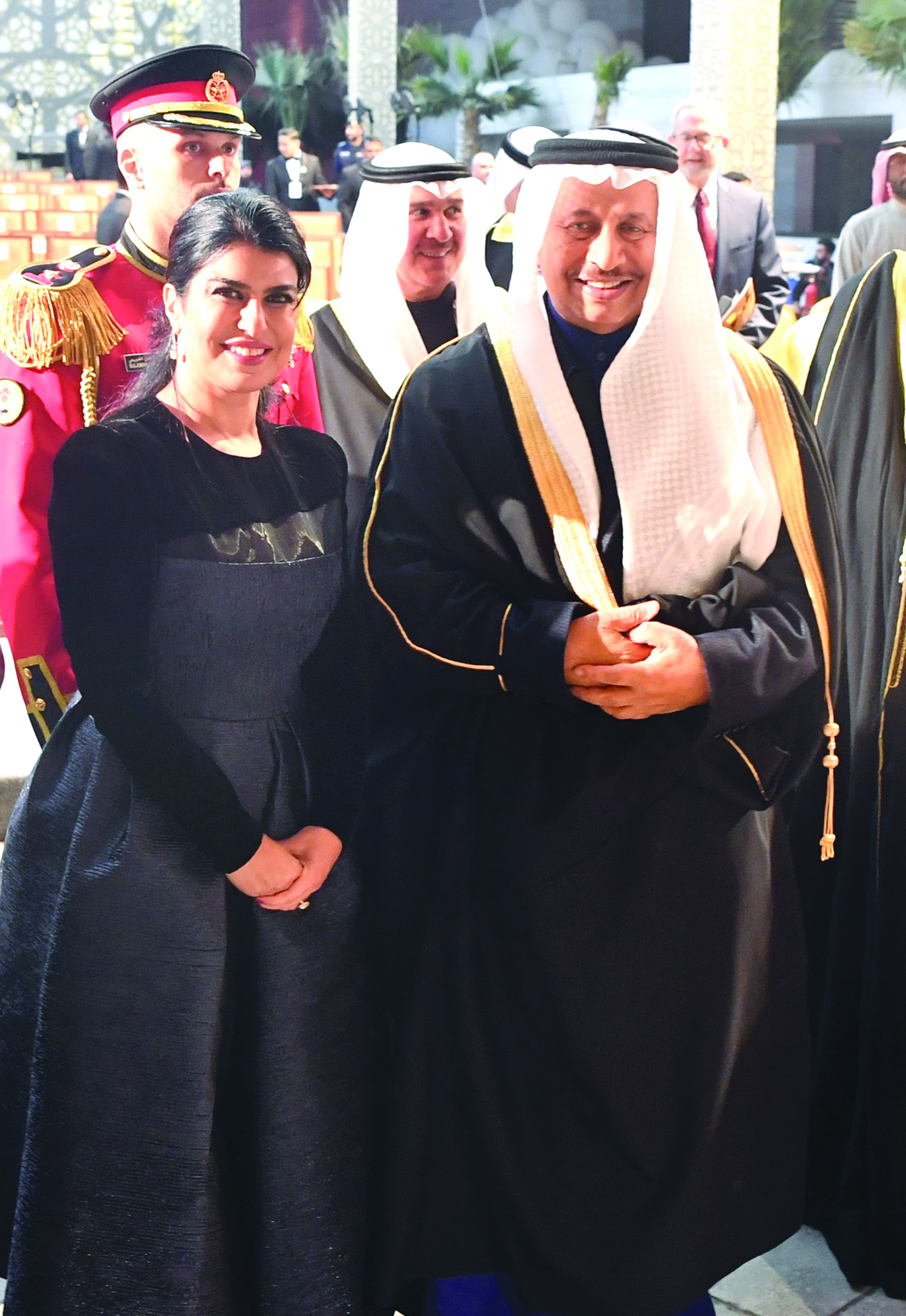 جابر المبارك مشاركاً في الحفل