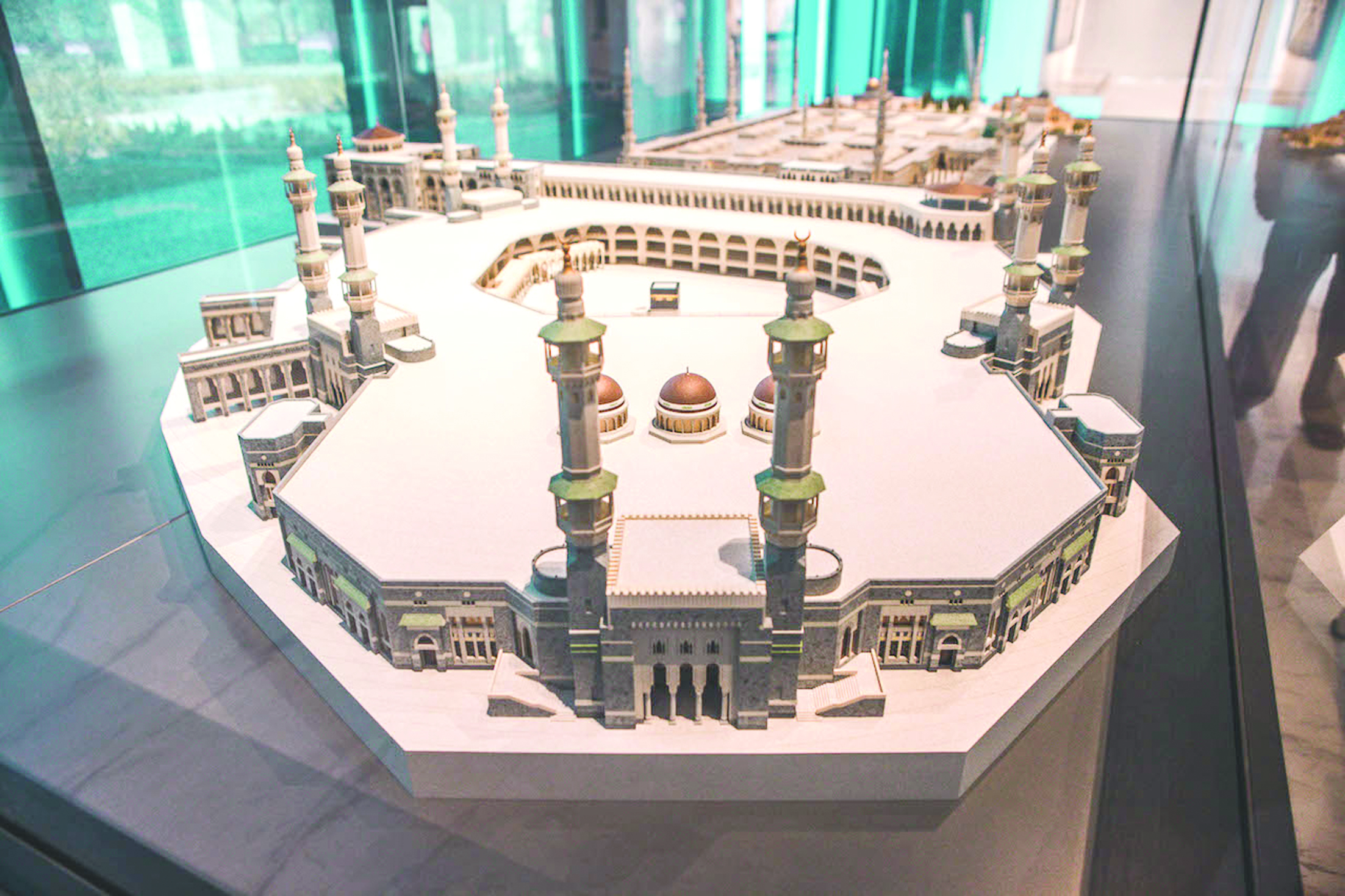 مجسم للحرم المكي