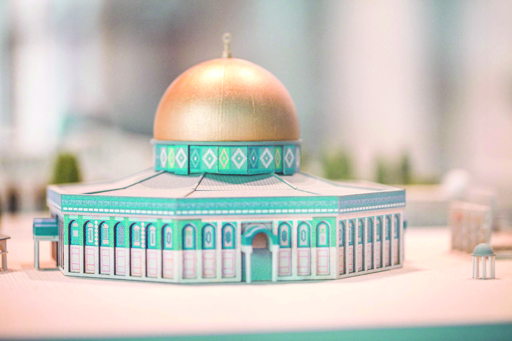 المسجد الأقصى... في متحف العلوم العربية الاسلامية