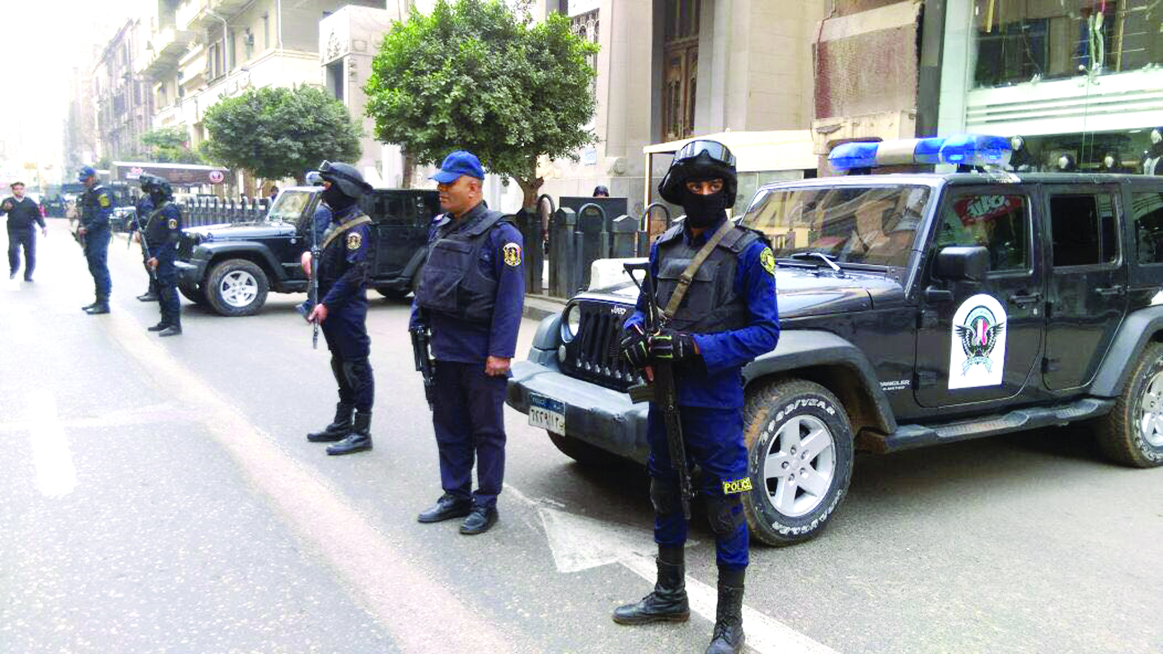 قوات الأمن شاركت في الاستنفار الأمني