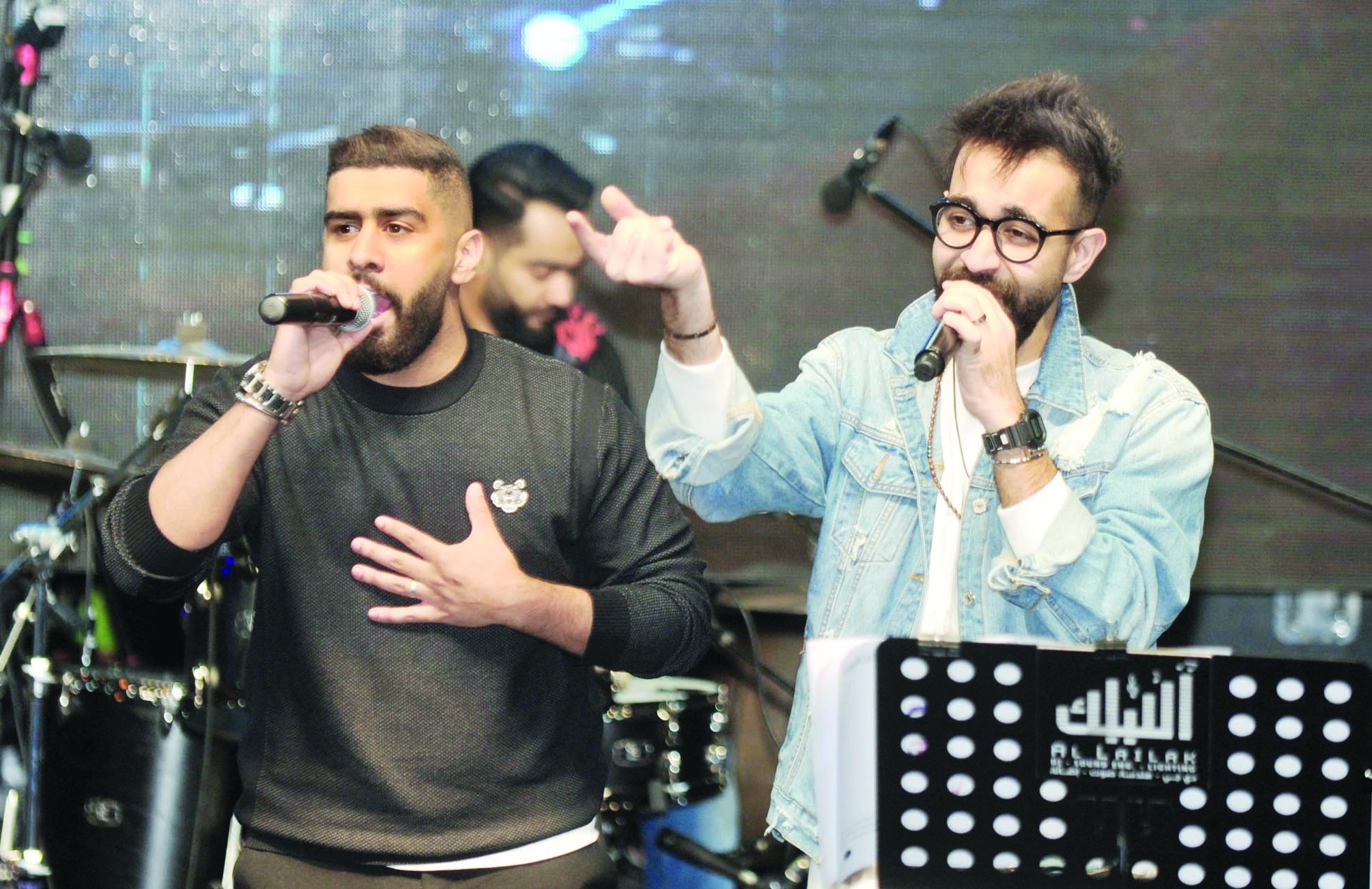 عبدالعزيز الويس وبدر الشعيبي