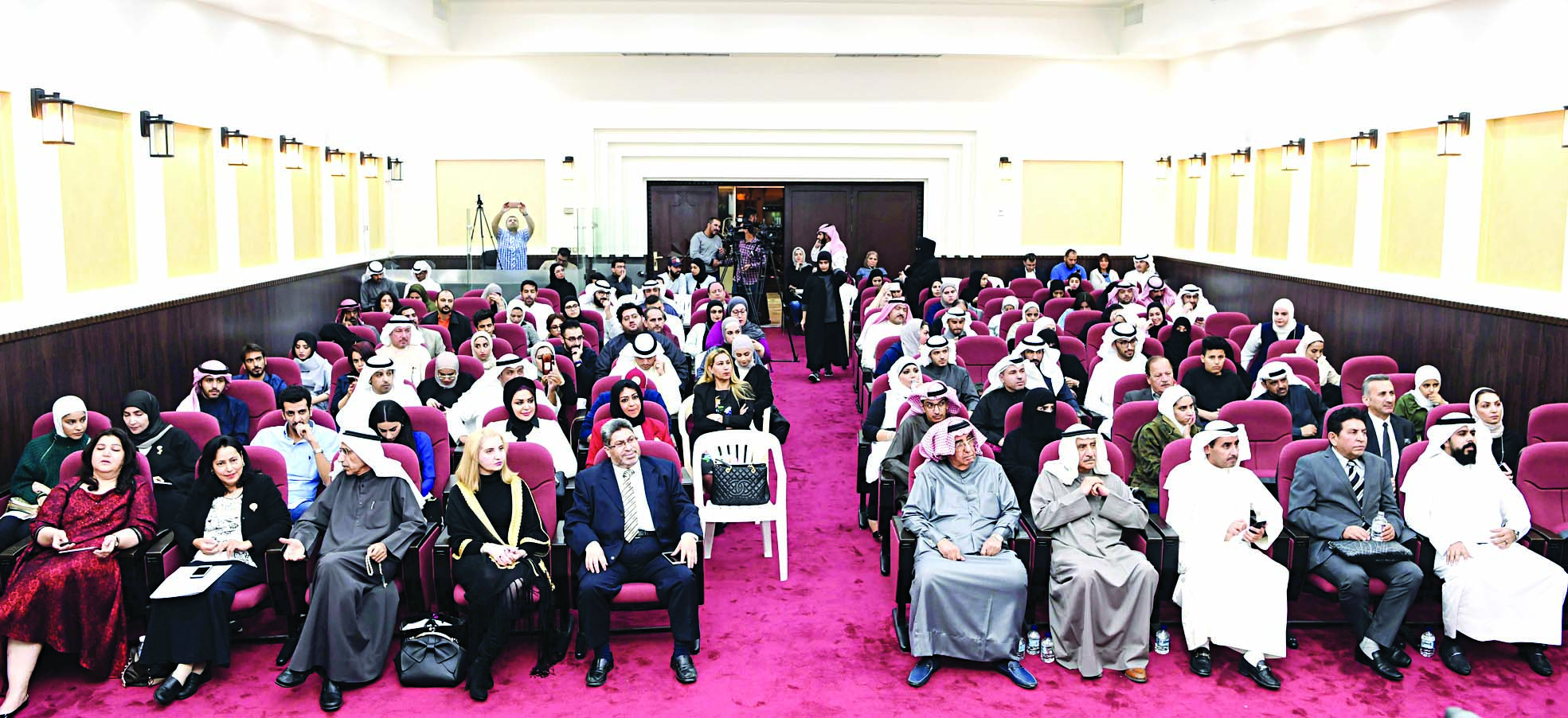 جانب من الحضور 	(تصوير نايف العقلة)