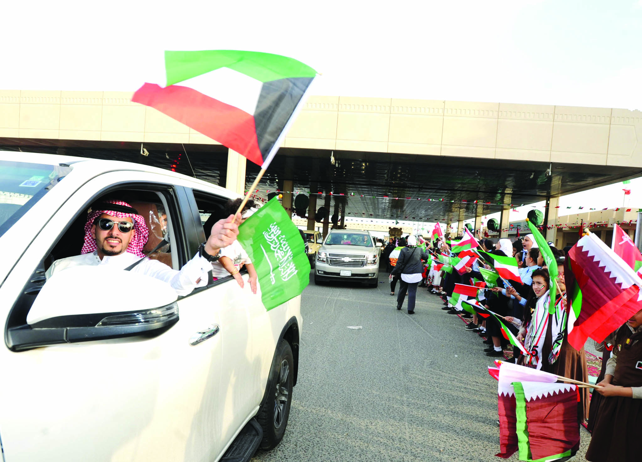 عائلة سعودية تدخل من النويصيب