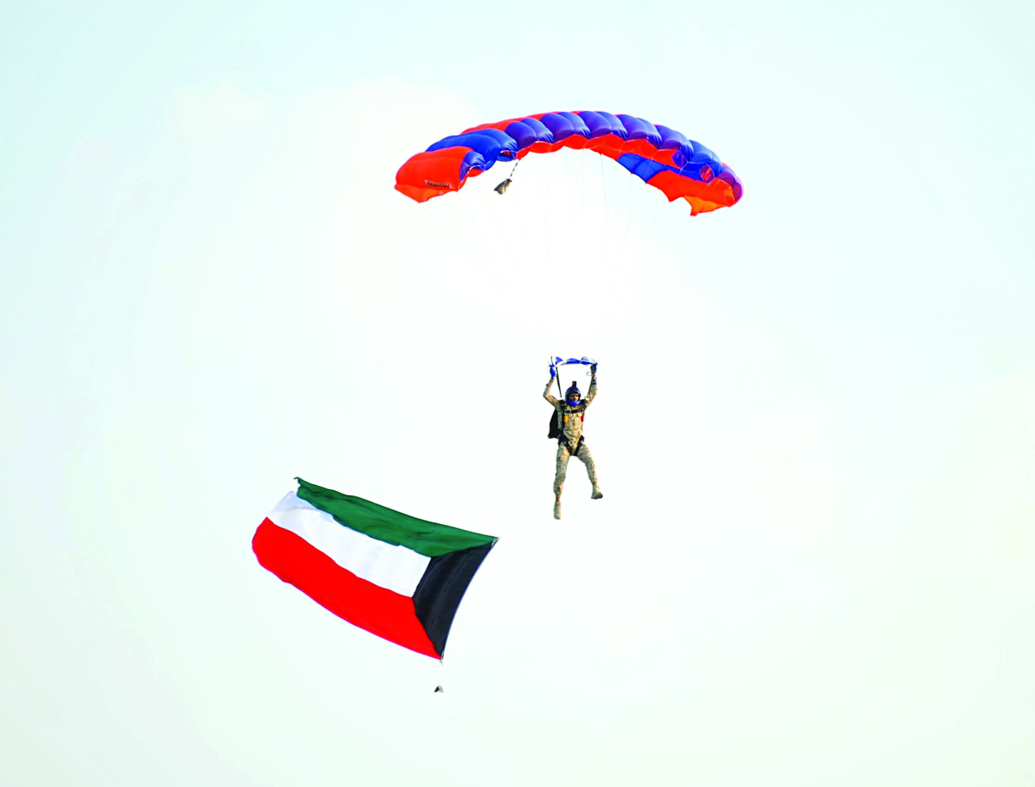 إنزال عسكري بـ... علم الكويت
