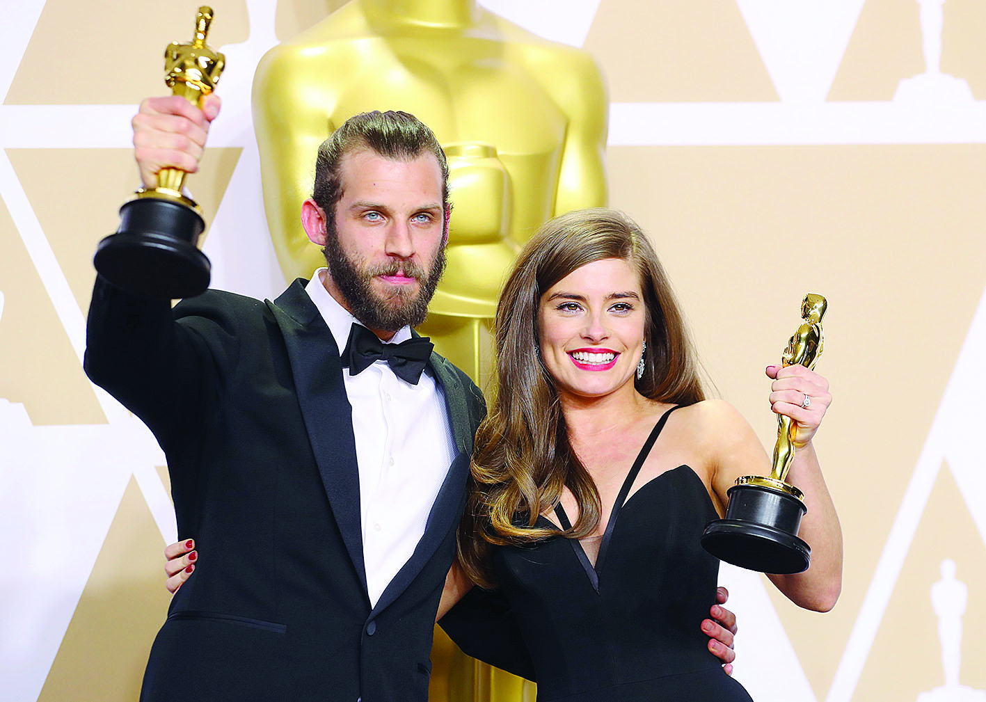 راشيل شينتون وكريس أوفيرتون... وجائزة «أفضل فيلم حي قصير»