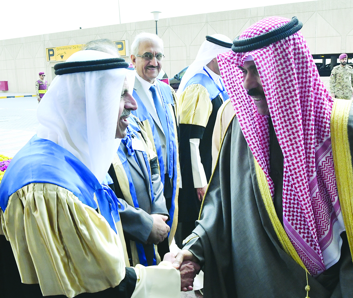 سمو ولي العهد لدى وصوله إلى الحفل