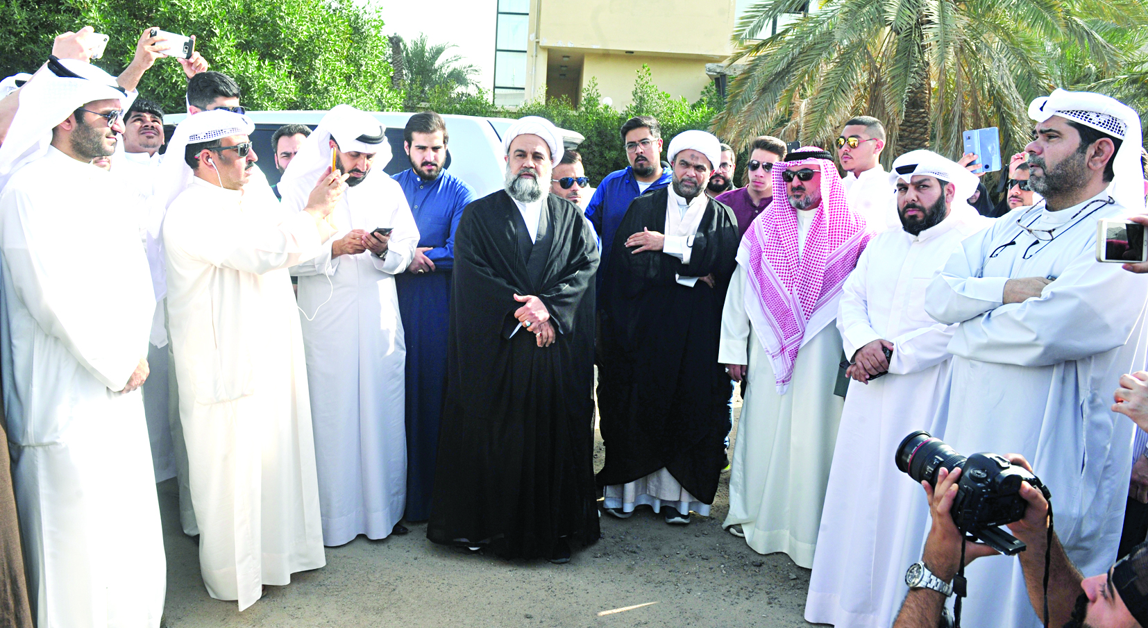 الوقفة في الدعية