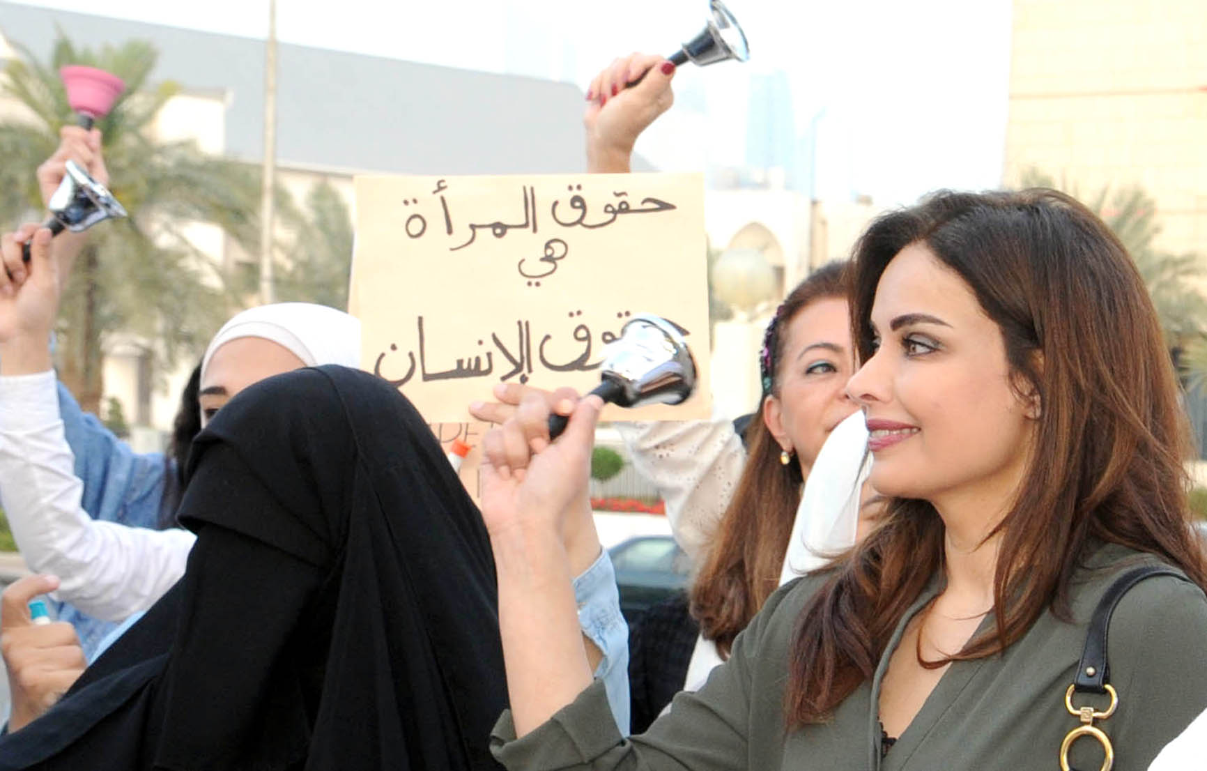 معتصمات من كل الشرائح