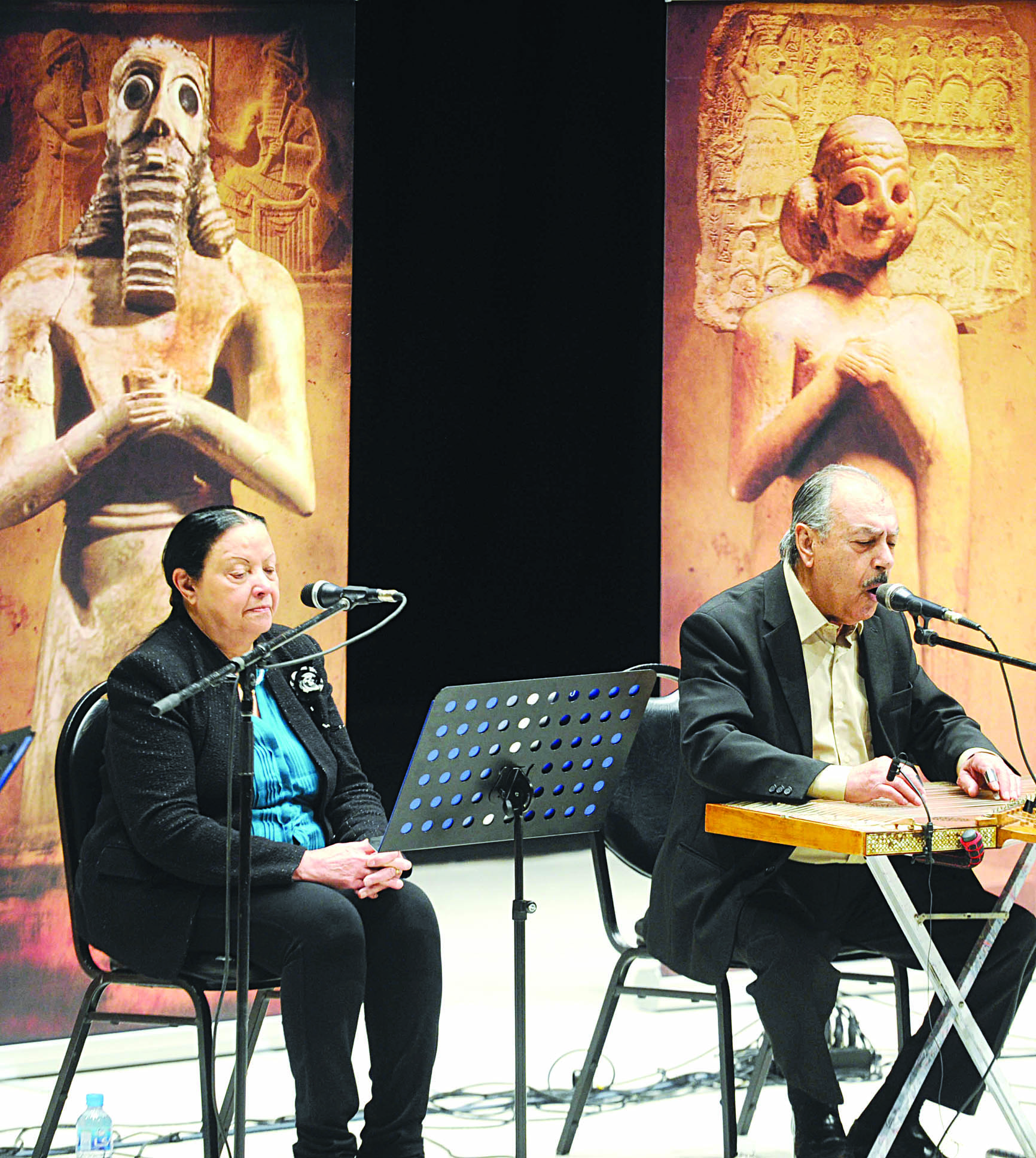 حميد البصري وشوقية العطار