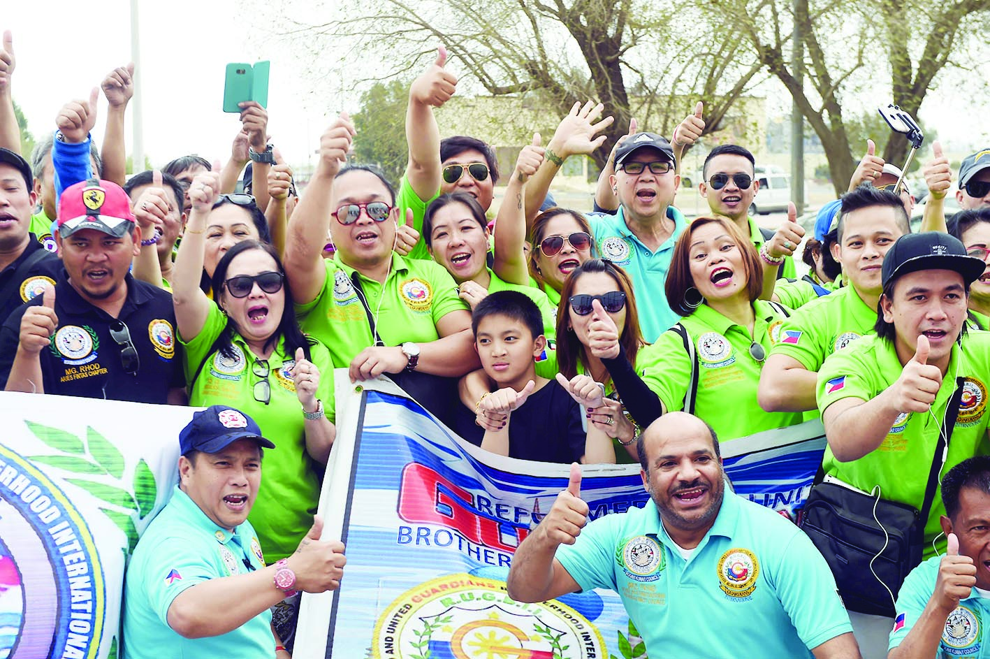 أبناء من الجالية شاركوا بفعالية