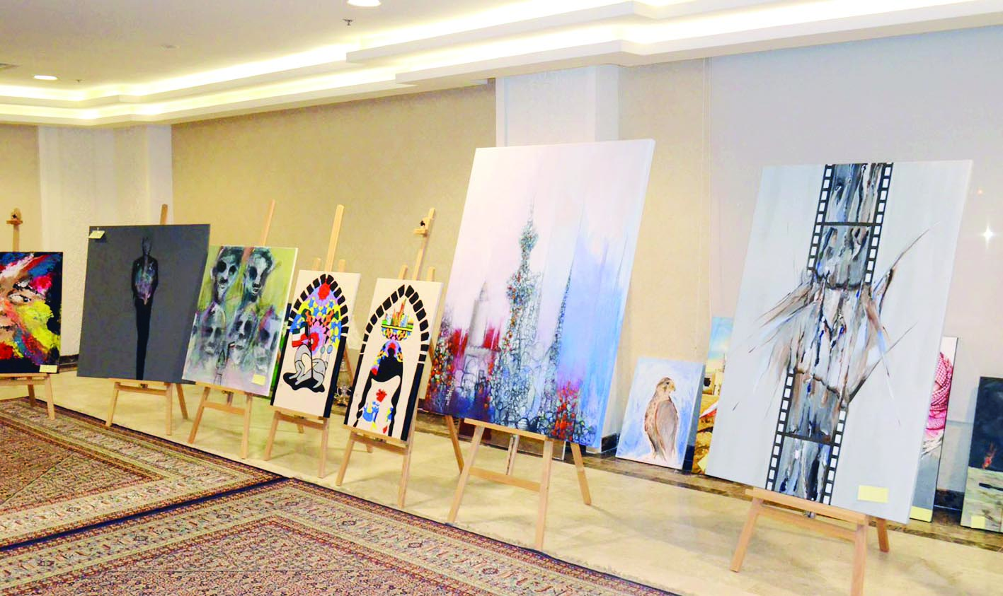 لوحات فنية عن معالم الكويت