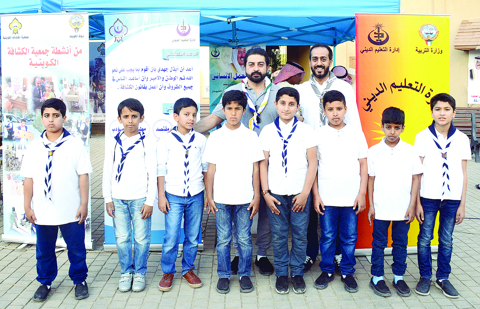 أحد الفرق المشاركة 