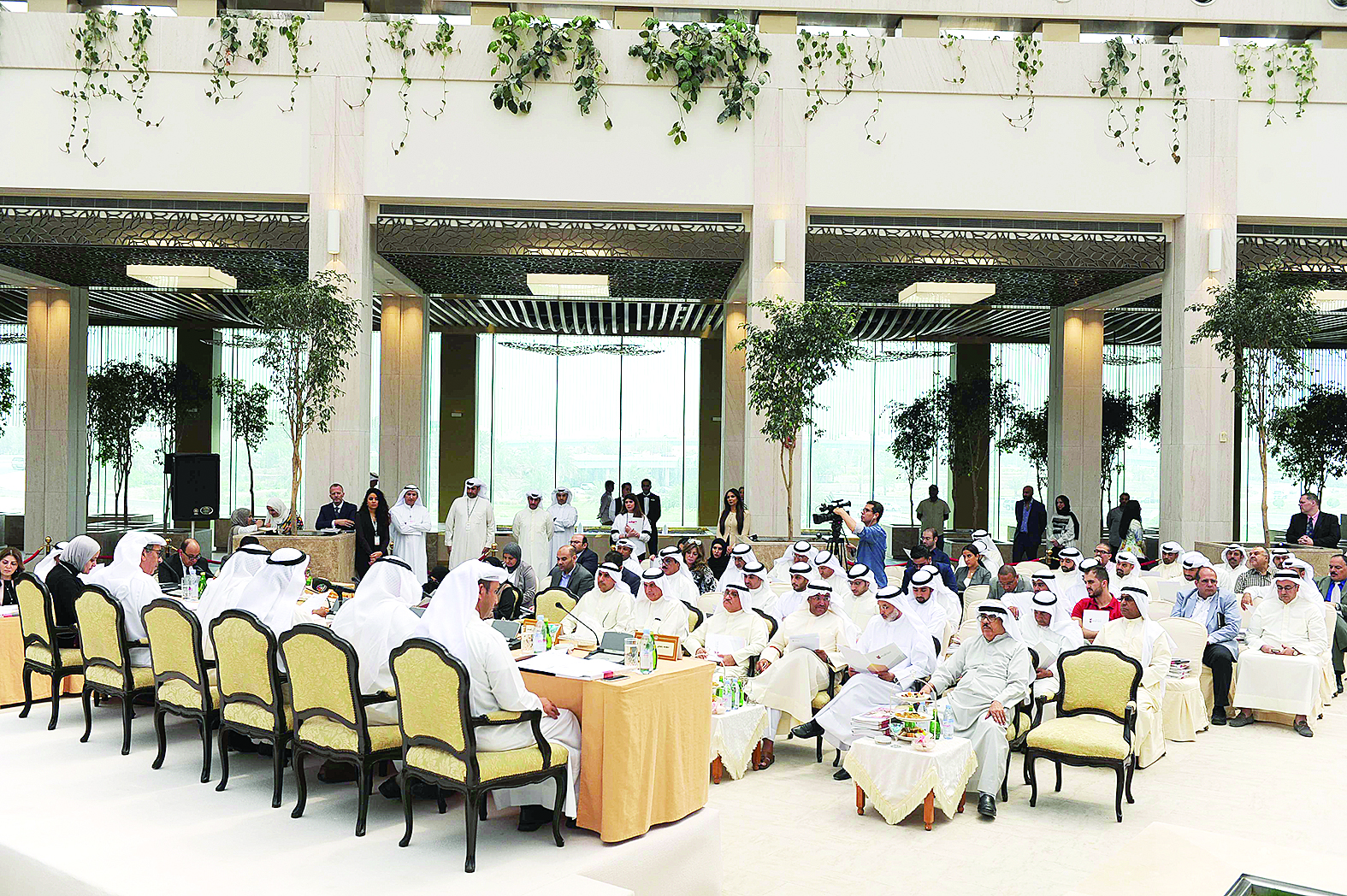 جانب من المساهمين 