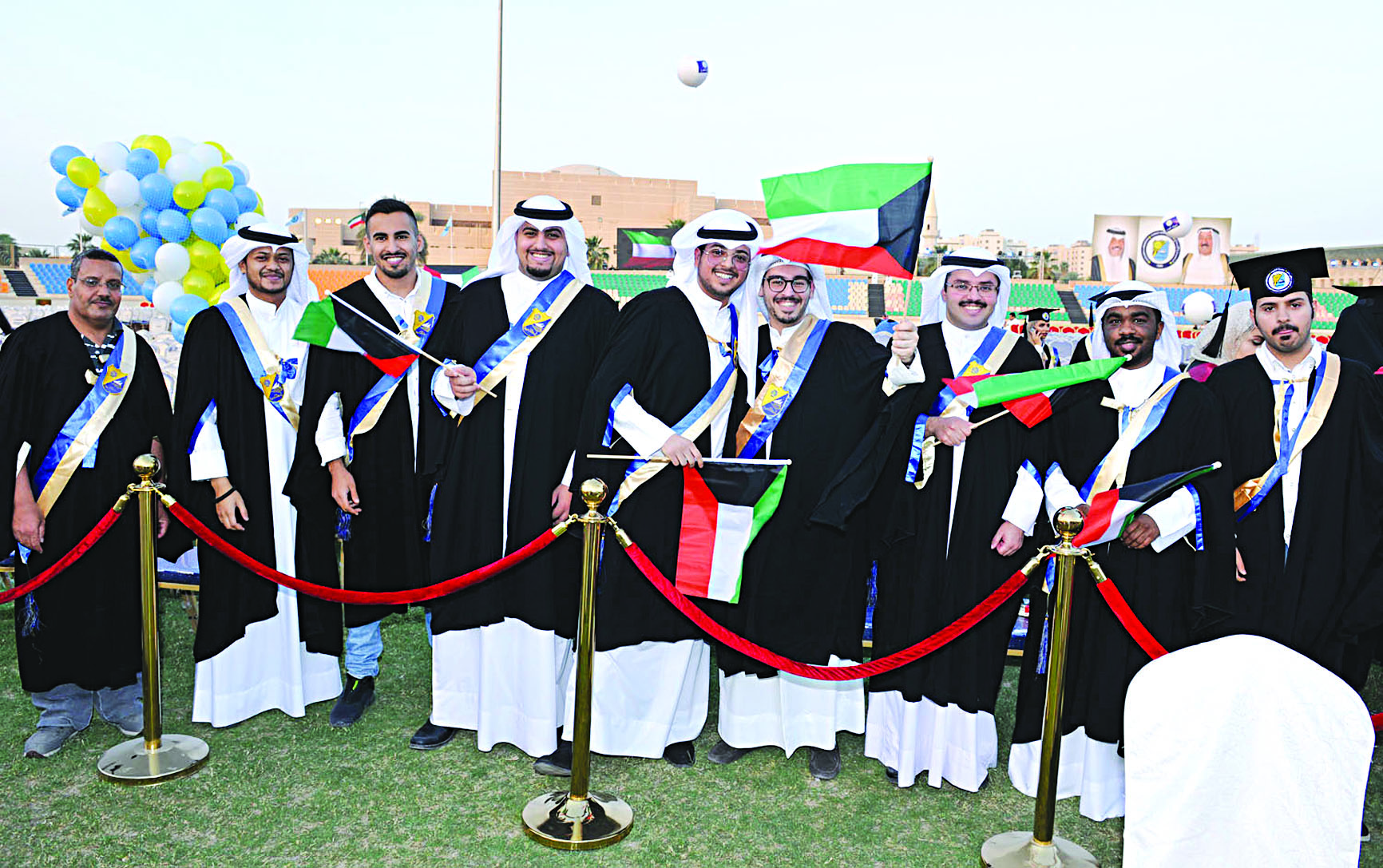 فرحة الخريجين