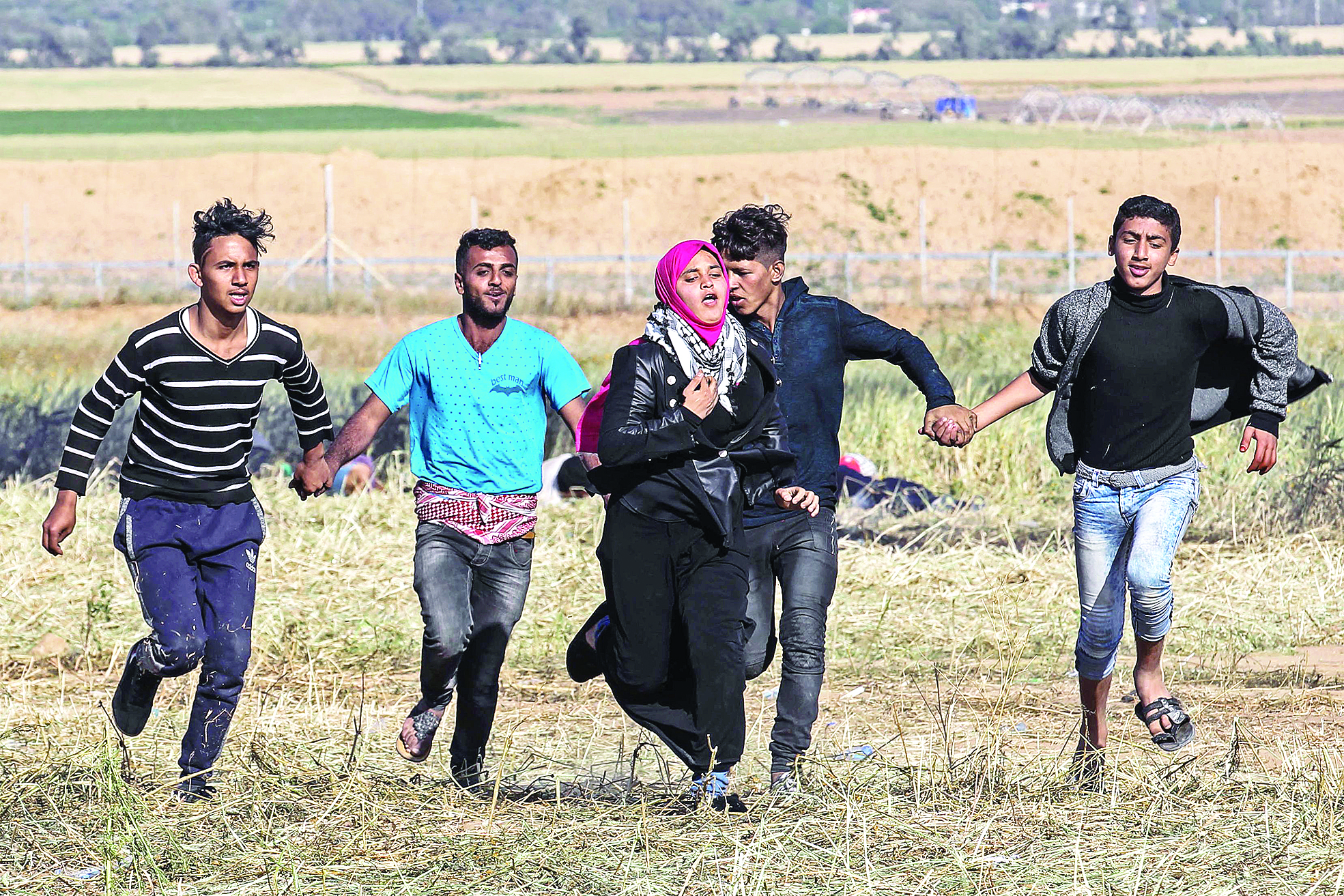 u0641u0644u0633u0637u064au0646u064au0648u0646 u064au0641u0631u0648u0646 u0645u0646 u0627u0644u0642u0648u0627u062a u0627u0644u0625u0633u0631u0627u0626u064au0644u064au0629 u062eu0644u0627u0644 u062au0638u0627u0647u0631u0627u062a u0641u064a u062eu0627u0646 u064au0648u0646u0633 u062cu0646u0648u0628 u063au0632u0629 t(u0627 u0641 u0628)