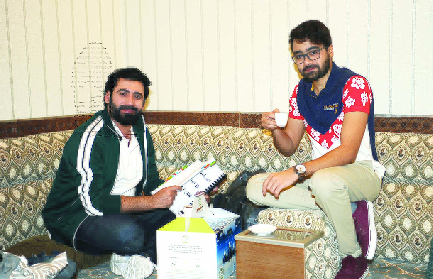 حمد أشكناني ومحمد العلوي... و«استراحة» 